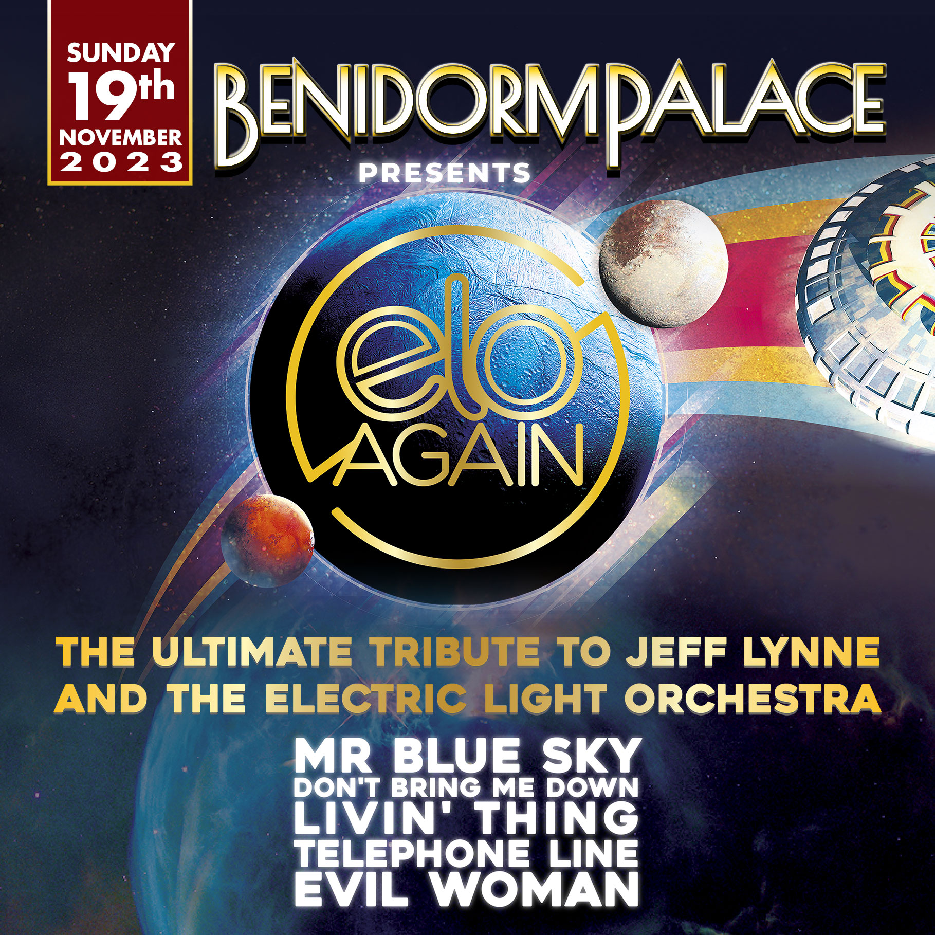 ELO AGAIN Benidorm Palace 2023